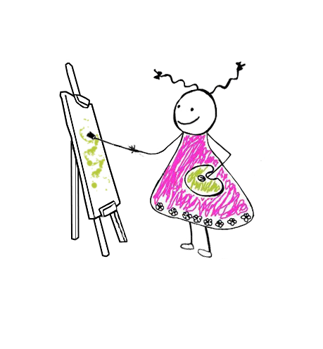 textzeichnerin-staffelei textzeichnerin-staffelei