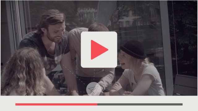 Fotografie des ersten Realdrehs für Karlsruher CyberForum junge Menschen sind begeistert